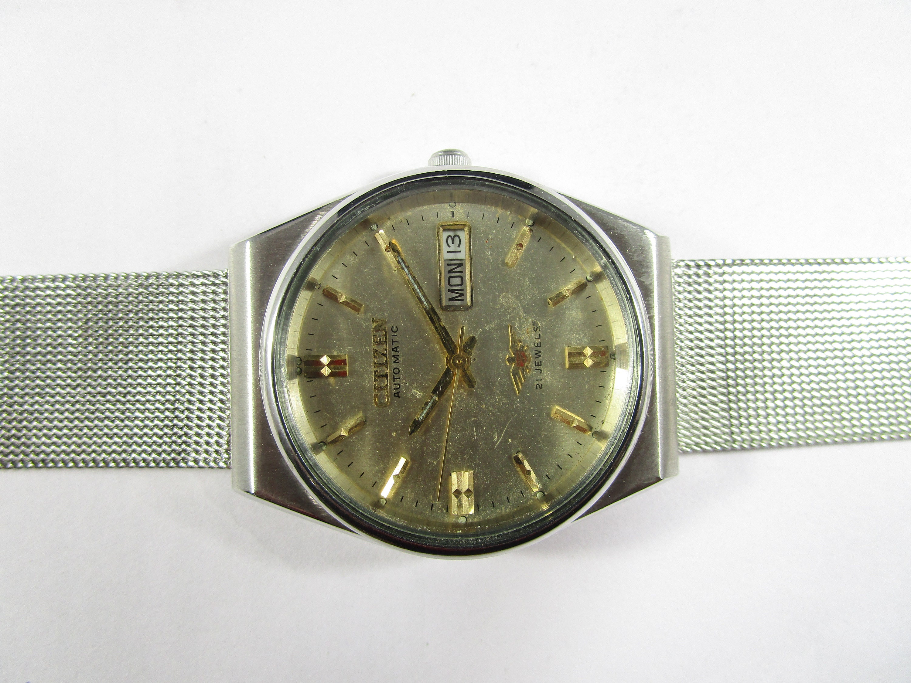 Original CITIZEN 21 JEWELS Day-date Automatic Japan Made Original CITIZEN 21 JEWELS Day-date Automatic Japan Made