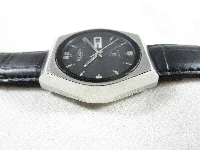Original ALLWYN 21 Jewels Automatic DAY DATE Japanese Wrist Gent's ...