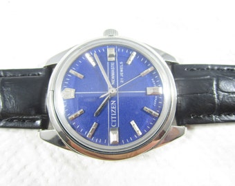 Stock Clearance Original Vintage CITIZEN NEWMASTER 21 Jewels Hand winding Steel Case Japan Made Watch#E475