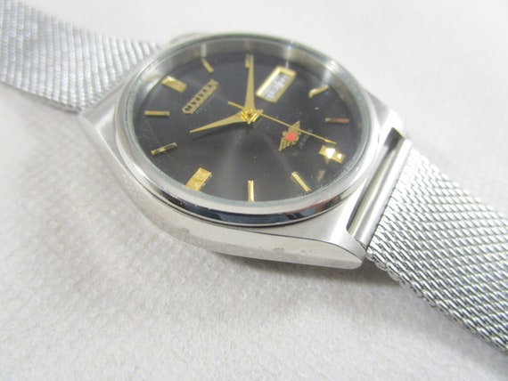 Original CITIZEN 21 JEWELS Day-Date Automatic Jap… - image 5