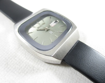 Original ALLWYN 21 Jewels Automatic DAY DATE Japanese Wrist Gent's