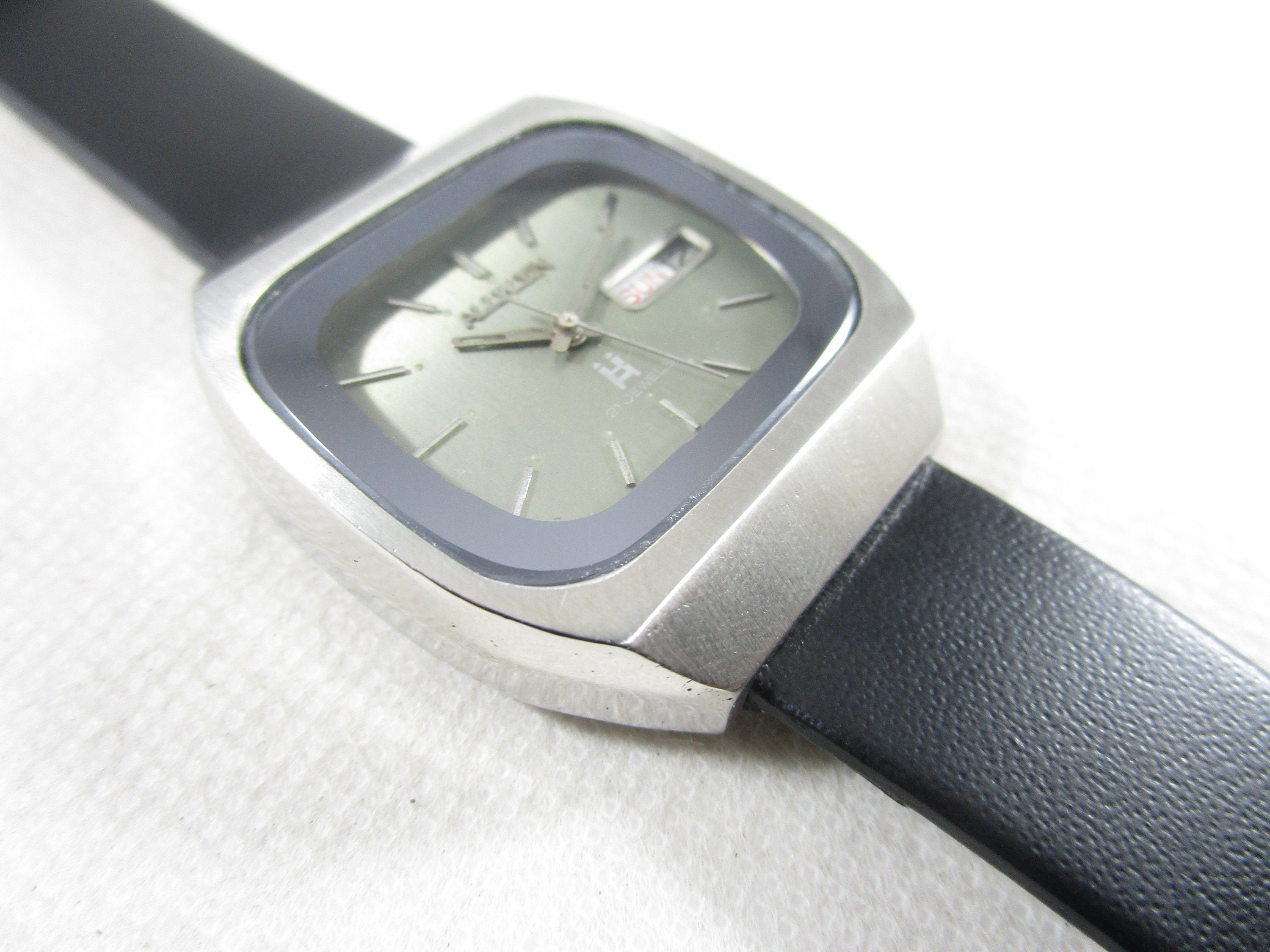 Original ALLWYN 21 Jewels Automatic DAY DATE Japanese Wrist Gent's ...
