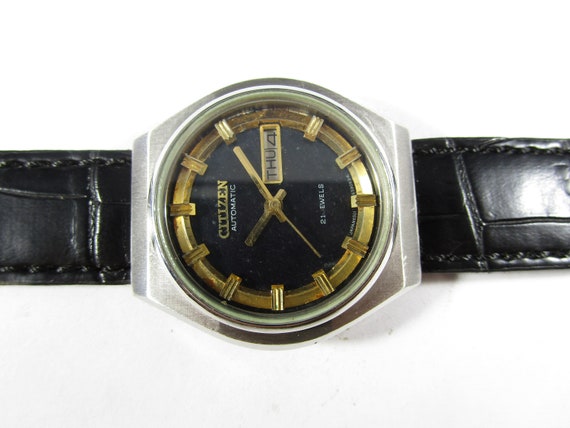 RARE CITIZEN, Original Citizen 21J Automatic Day Date RARE CITIZEN, Original Citizen 21J Automatic Day Date