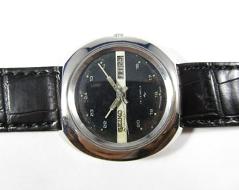 RARE Vintage SEIKO DIAMATIC 19 Jewels Day Date Automatic - Etsy Hong Kong