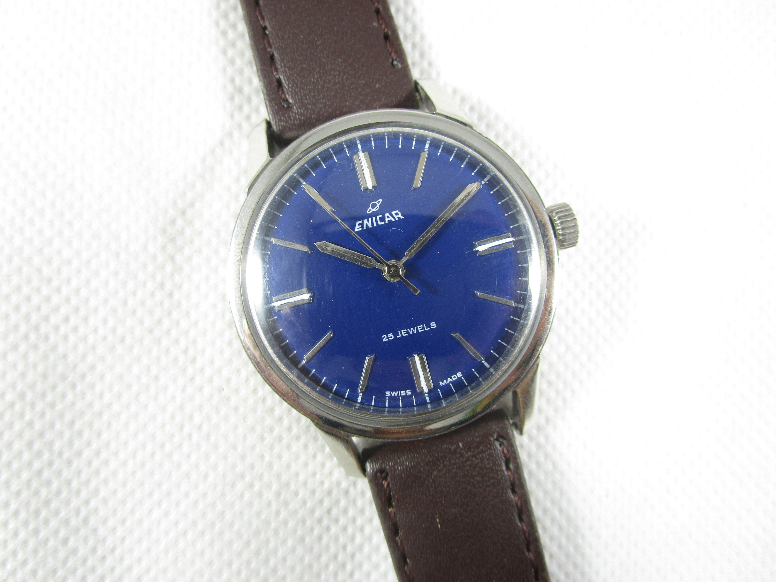 ENICAR STAR JEWELS スイス製 巻き上げ式 ヴィンテージウォッチ #Z342