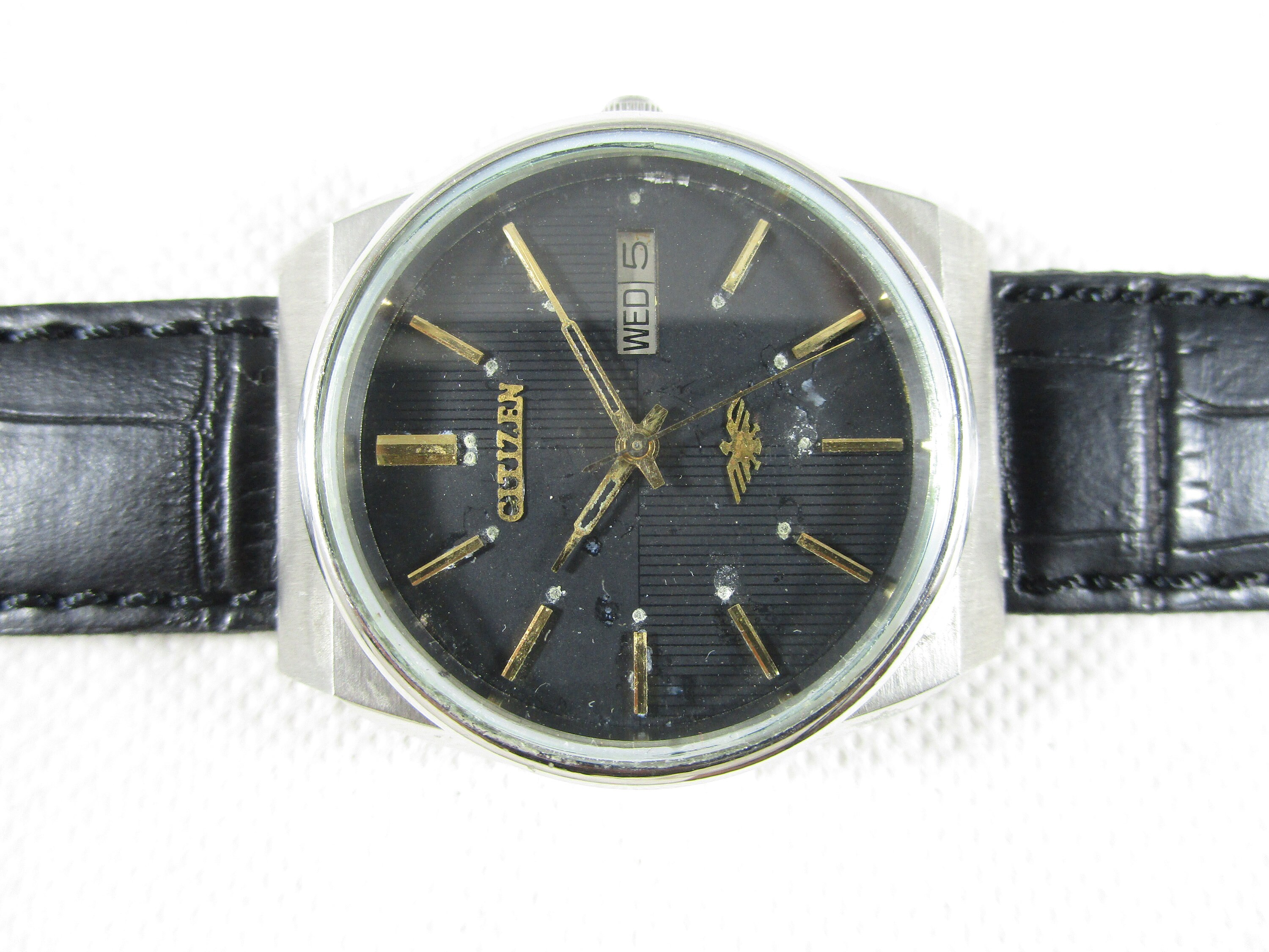 vintage an・an no.21 Original Vintage CITIZEN 8200 21 Jewels Automatic Day-date Japan