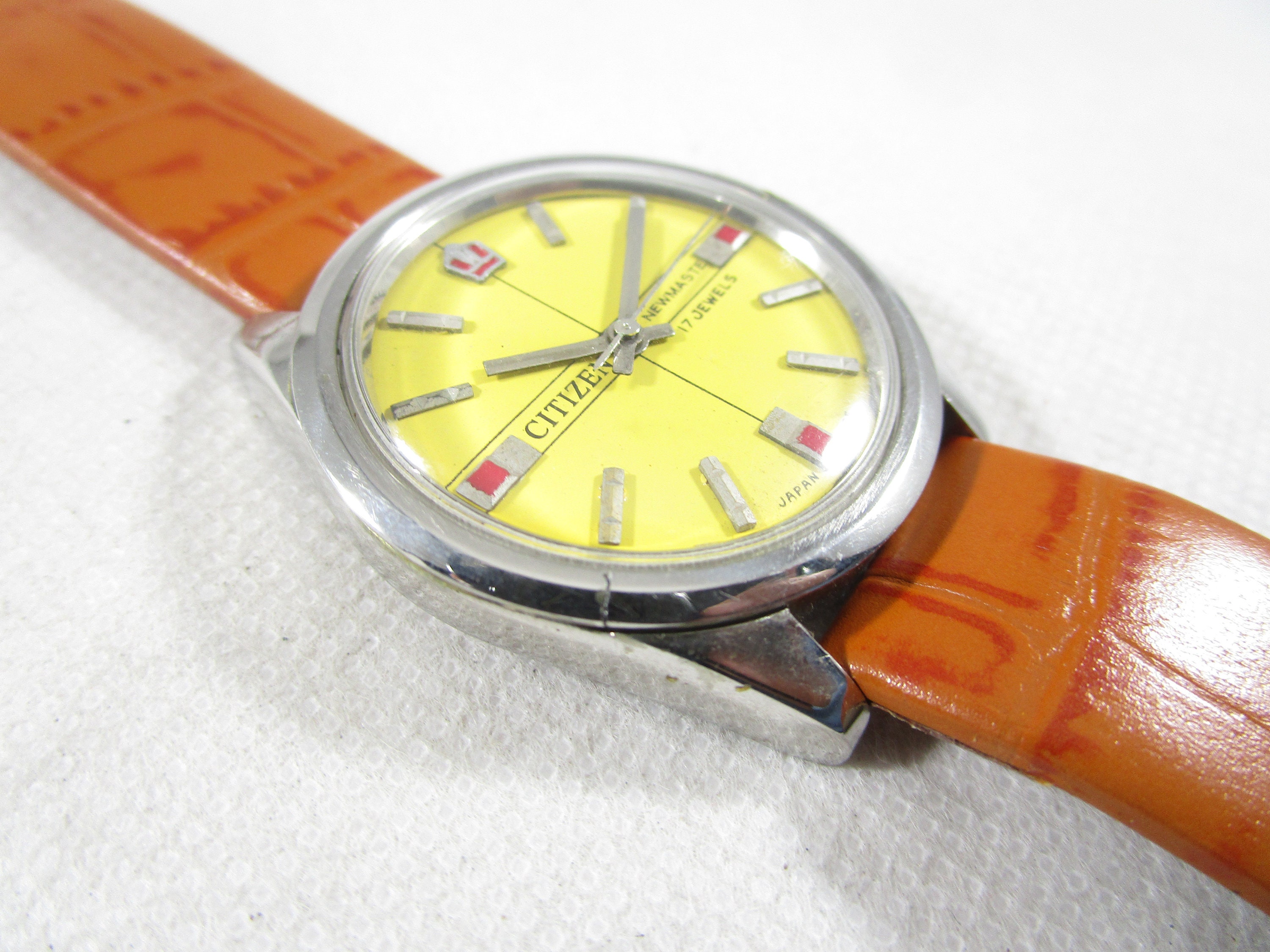 Original Vintage CITIZEN New Master 17 Jewels HAND WINDING Japan