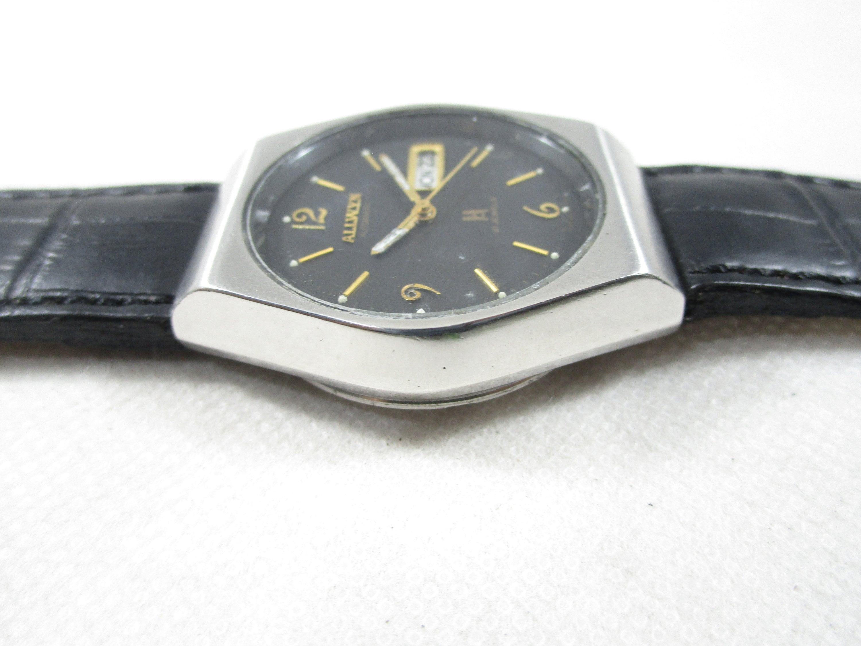 Original ALLWYN 21 Jewels Automatic Day-date Japanese Wrist Gent's ...