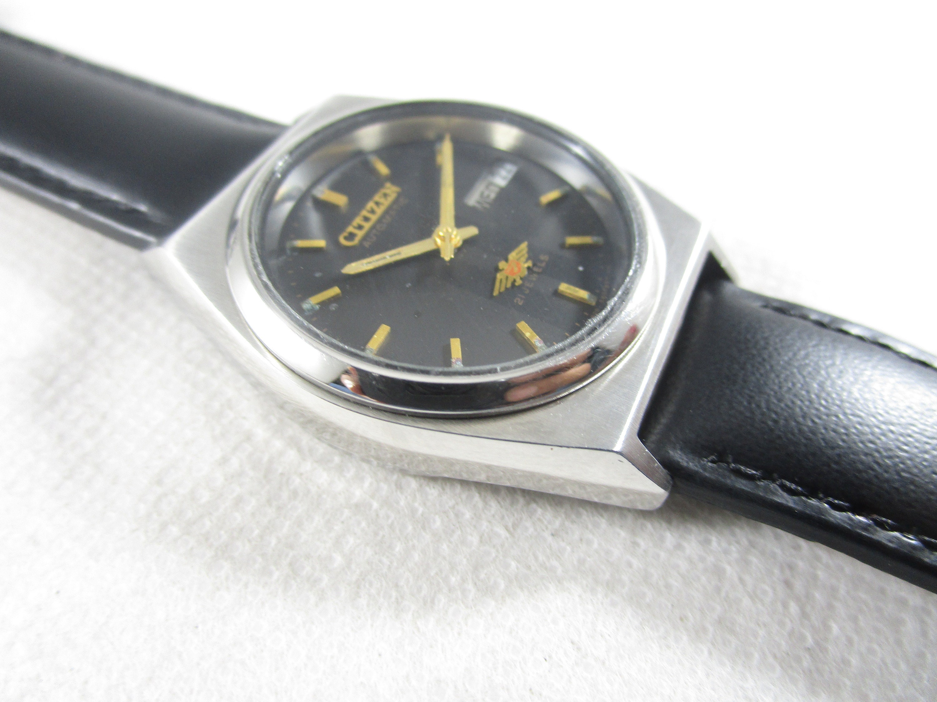 Original CITIZEN 21 JEWELS Day-date Automatic Japan Made Wrist