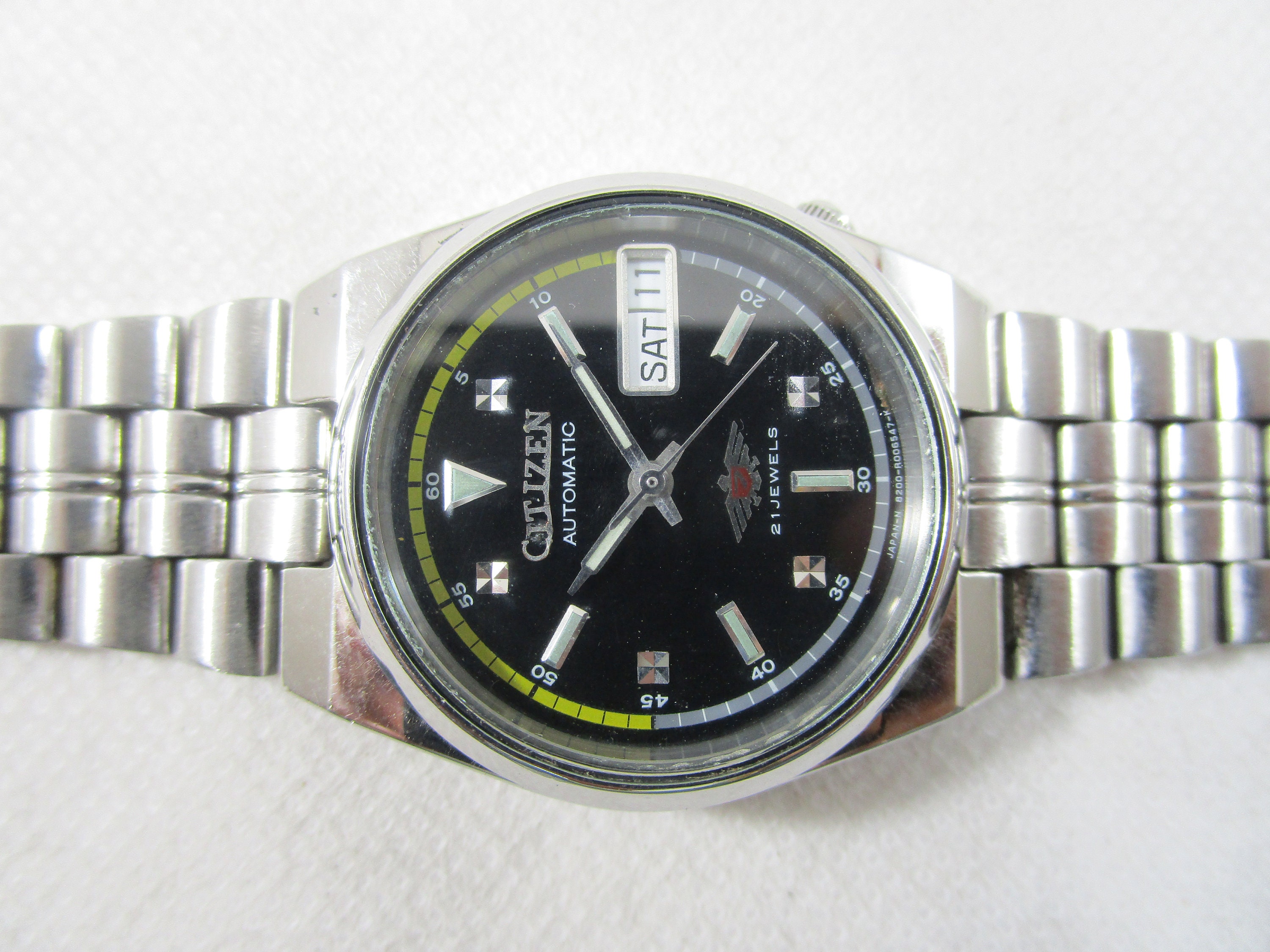 Original CITIZEN 21 JEWELS Day-date Automatic Japan Made Wrist