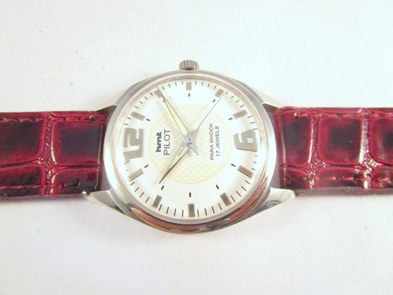 Original Vintage HMT PILOT Parashock 17 