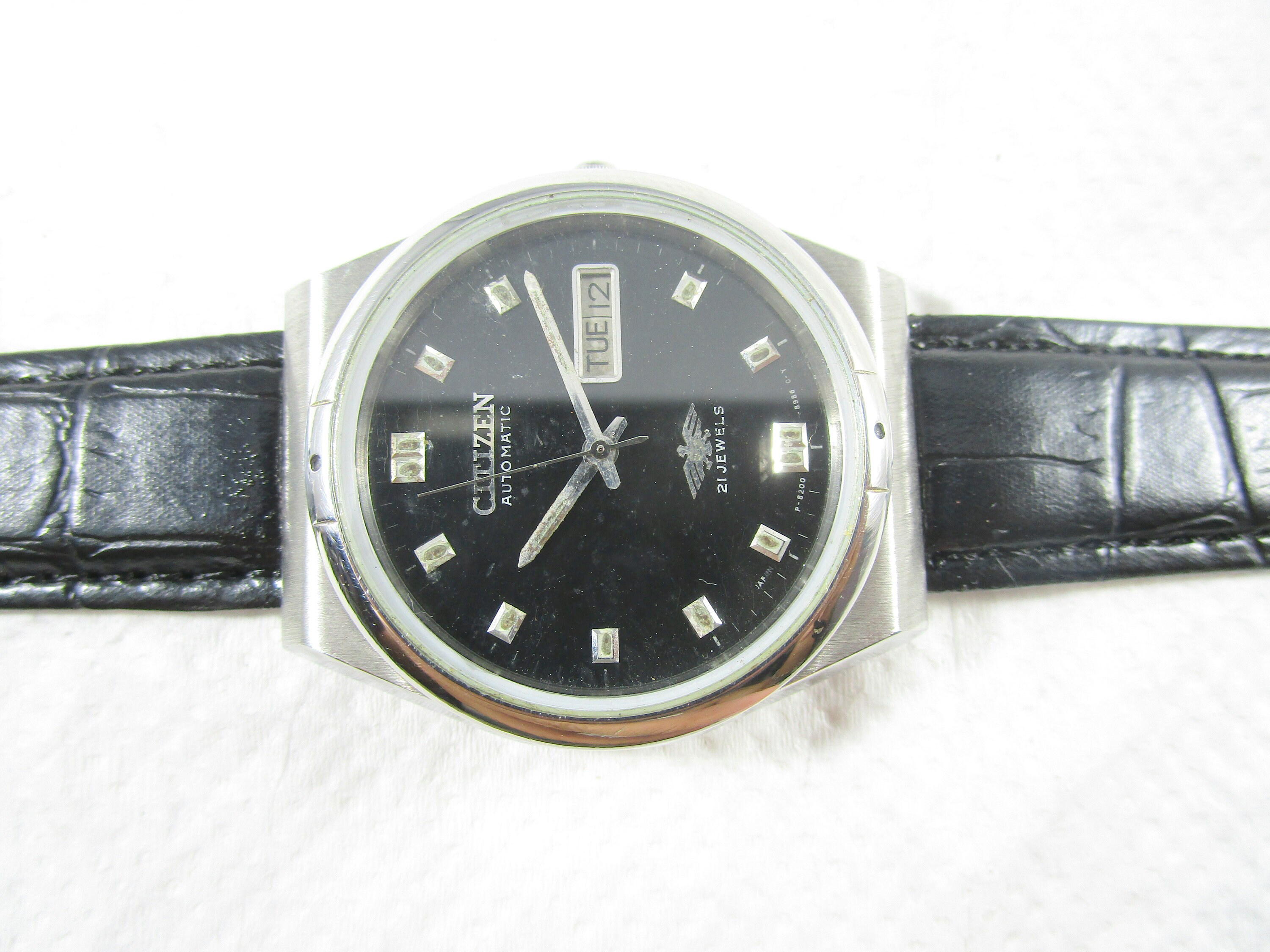 Original Vintage CITIZEN 21 Jewels Original Dial Automatic Day
