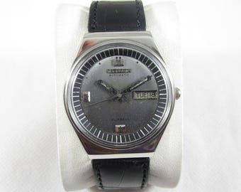 Vintage CITIZEN 21 Jewels Automatic Day Date Japanese Wrist Gent's