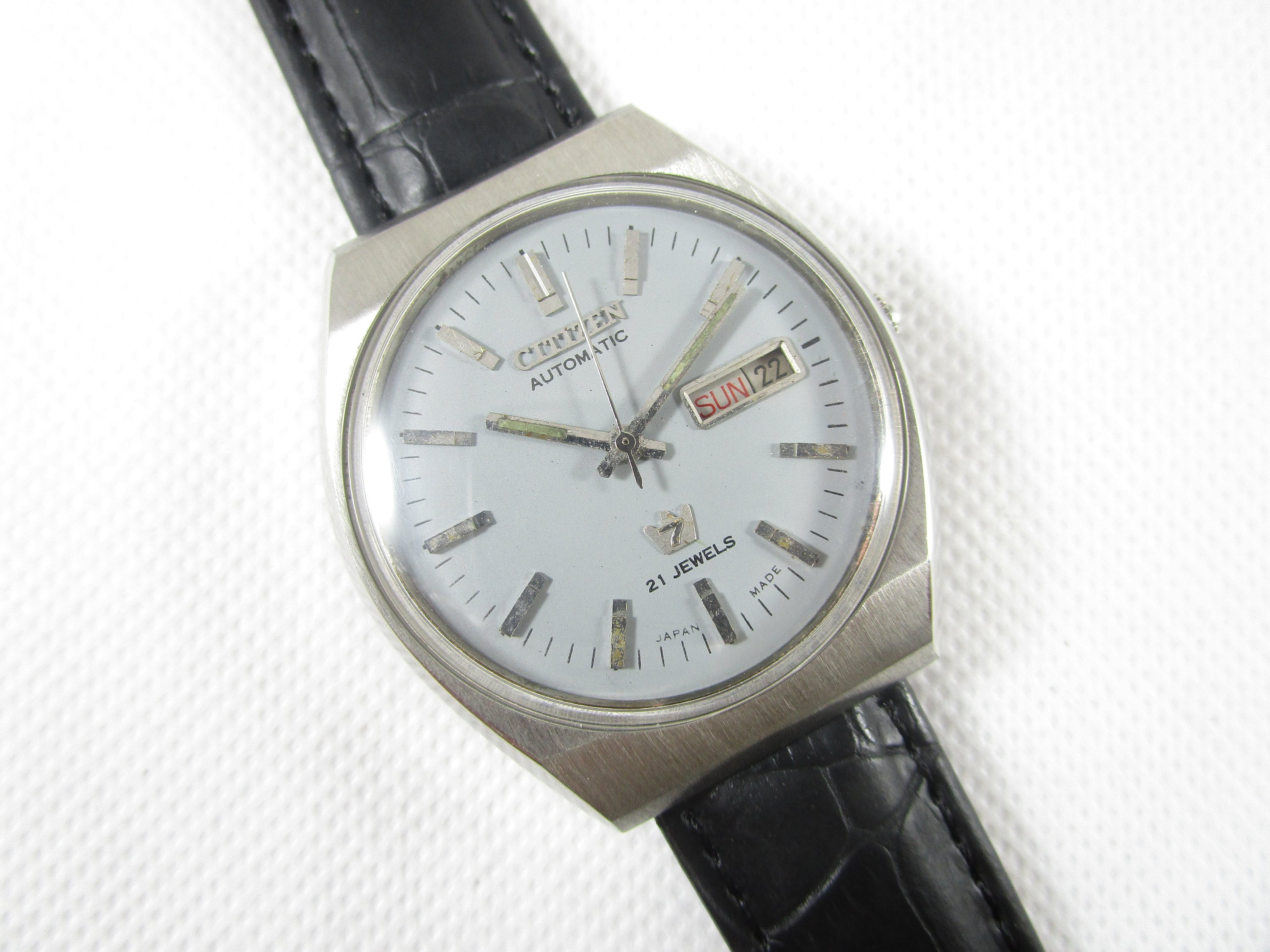Original Vintage CITIZEN 21 Jewels Automatic Day-date Japan Made