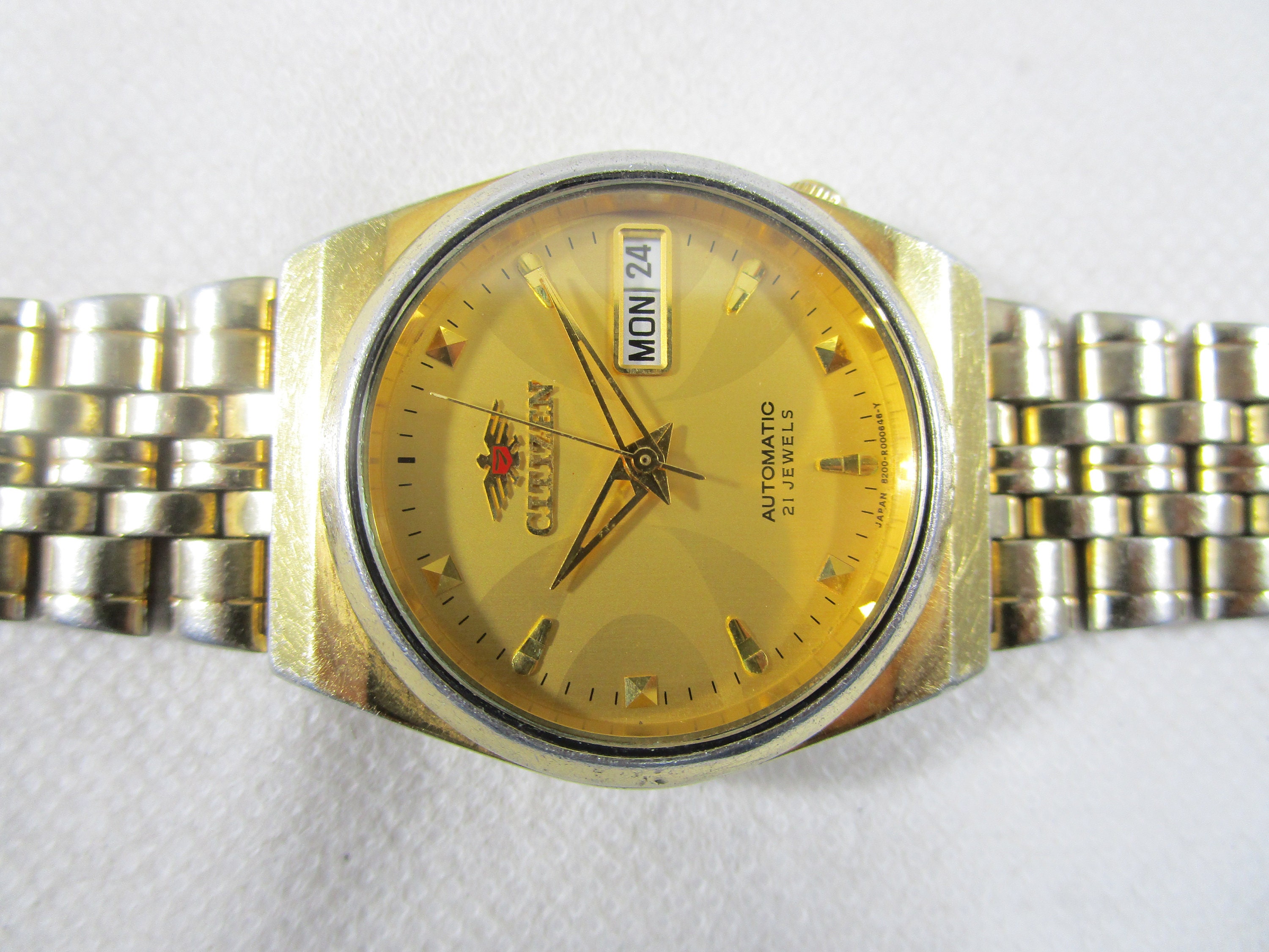 Buy Vintage CITIZEN 21 Jewels Automatic Day Date Japanese Wrist