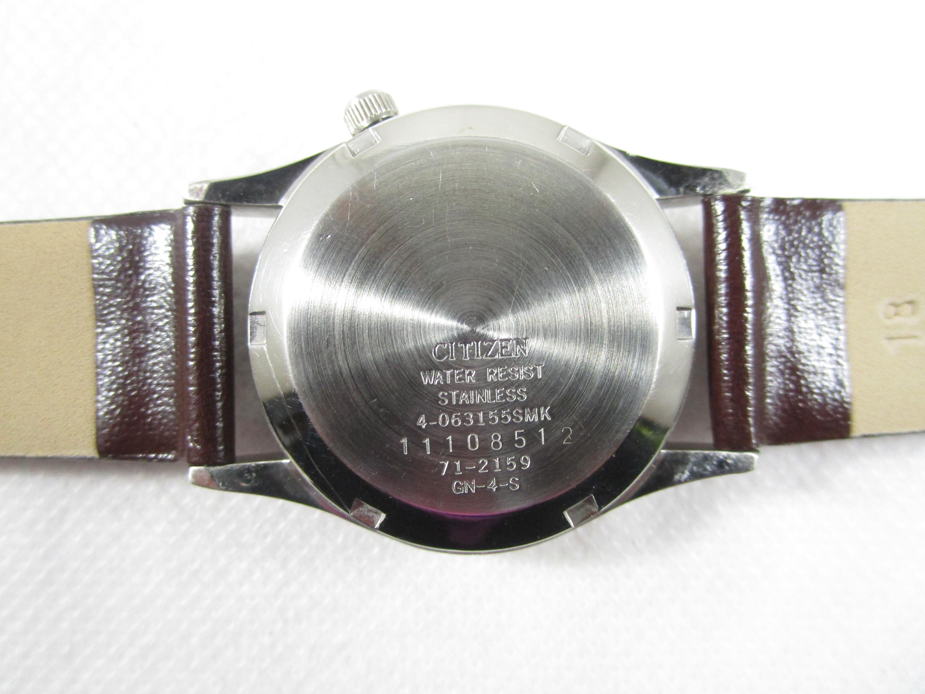 Vintage CITIZEN 21 Jewels Automatic Day Date Japan Made Watch