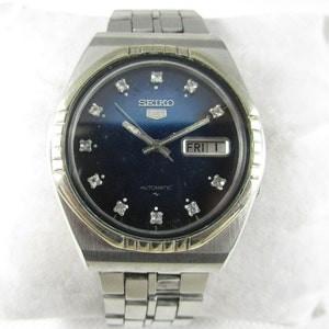 Orologio da polso originale VINTAGE SEIKO 5 Day Date Automatic Japan Made# Z490
