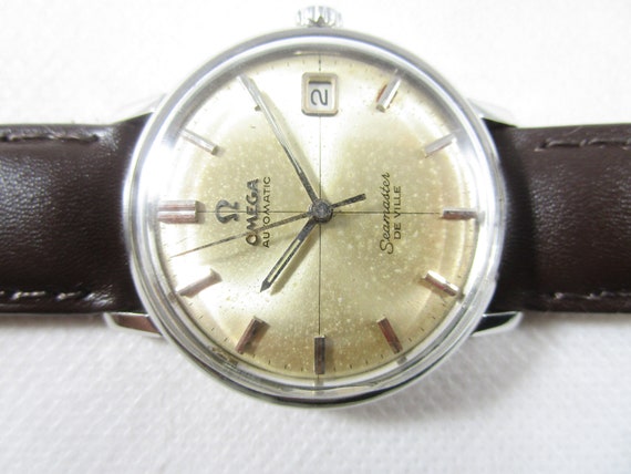 OMEGA SEAMASTER DEVILLE Date  Automatic Swiss Mad… - image 2
