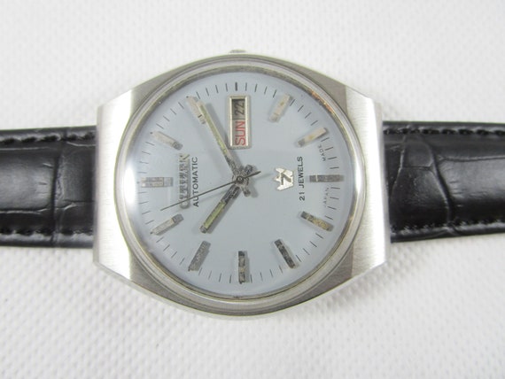 Original Vintage CITIZEN 21 Jewels Automatic Day-date Japan Made
