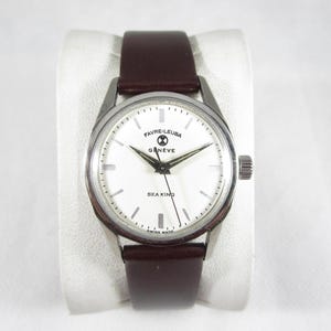 Original FAVRE-LEUBA Genève Sea King Hand-Winding Swiss Made Pre-owned Men&#39;s Vintage Watch #C479