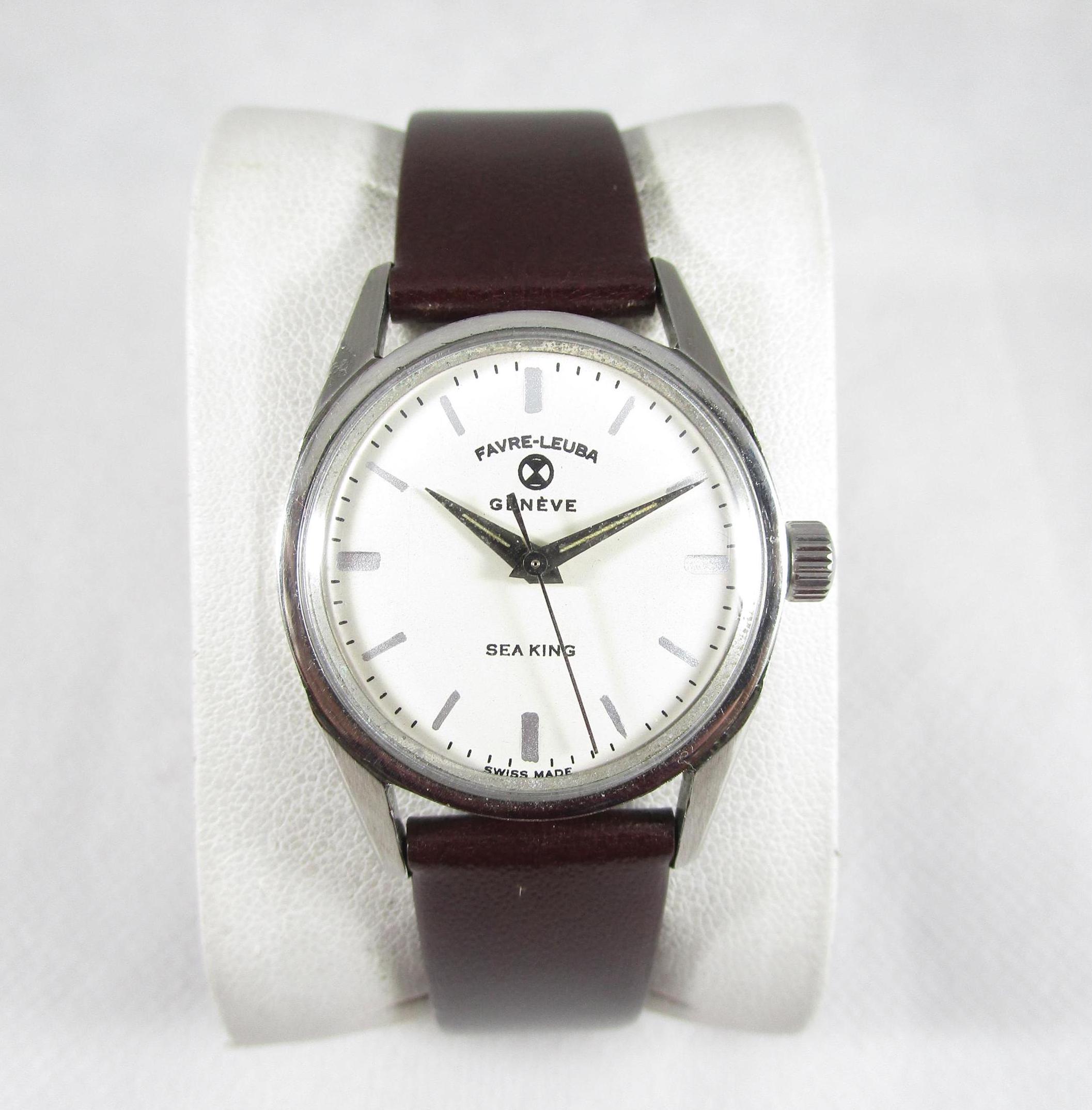 FAVRE-LEUBA SEA KING 手巻き腕時計 A3326 ファーブル・ルーバ ゼニス姉妹ブランド 1960s ミリタリー