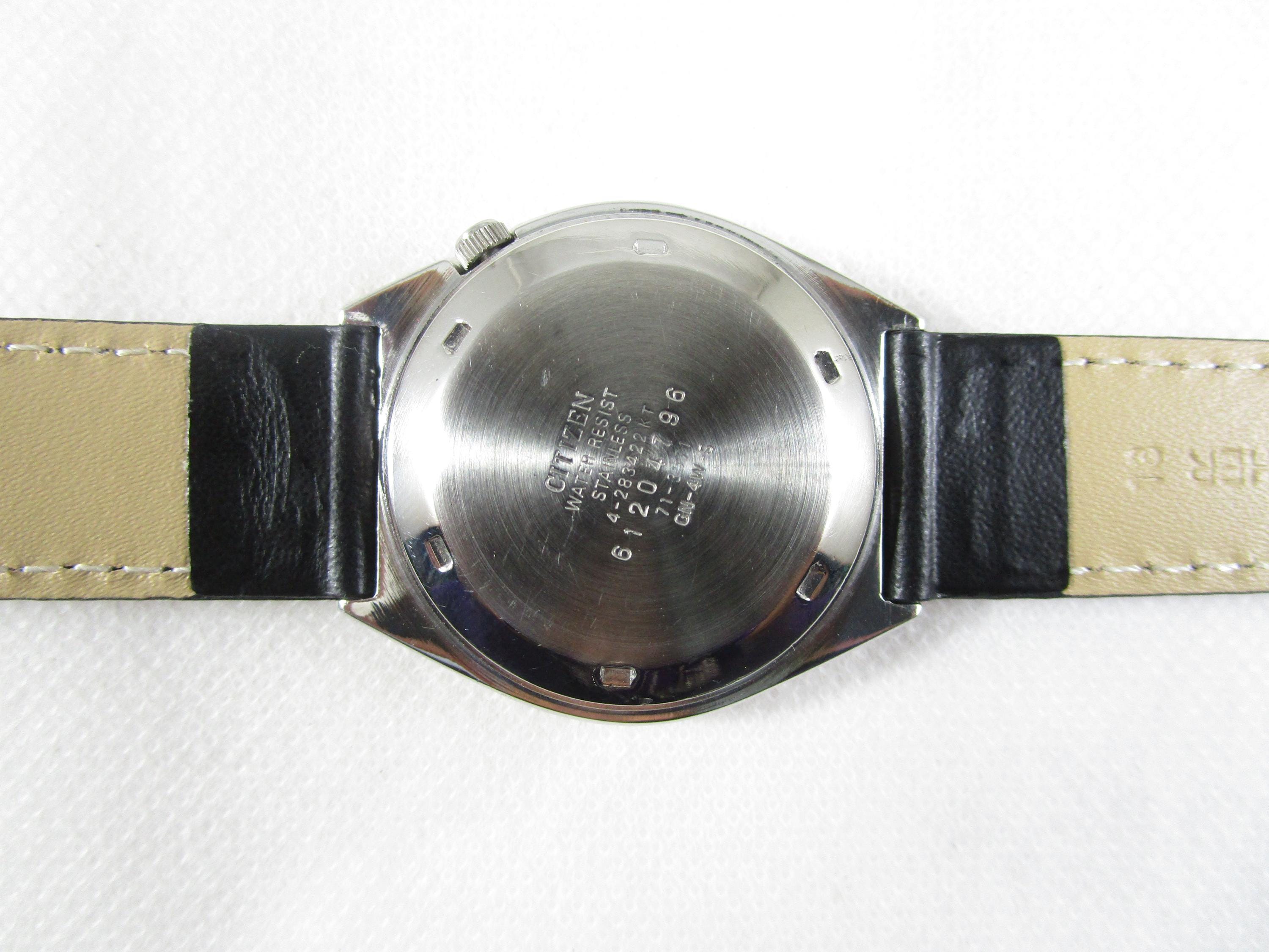 Vintage CITIZEN 21 Jewels Automatic Day Date Japan Made Watch