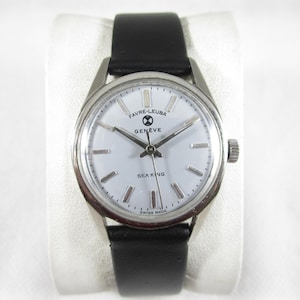 Original FAVRE-LEUBA Genève Sea King Hand-Winding Swiss Made Pre-owned Men&#39;s Vintage Watch #C480