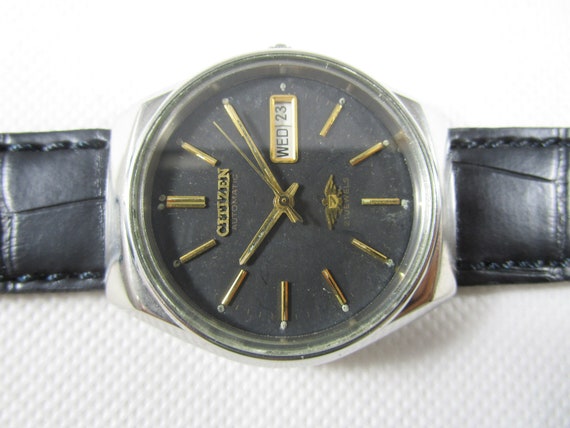 Original Vintage CITIZEN 21 Jewels Automatic Day-date Japan Made