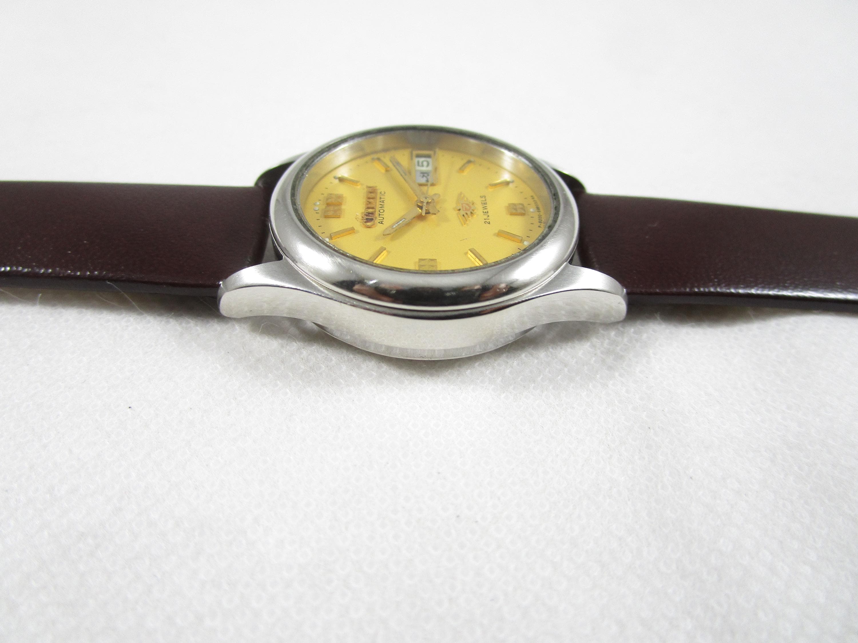 Vintage CITIZEN 21 Jewels Automatic Day Date Japan Made Watch