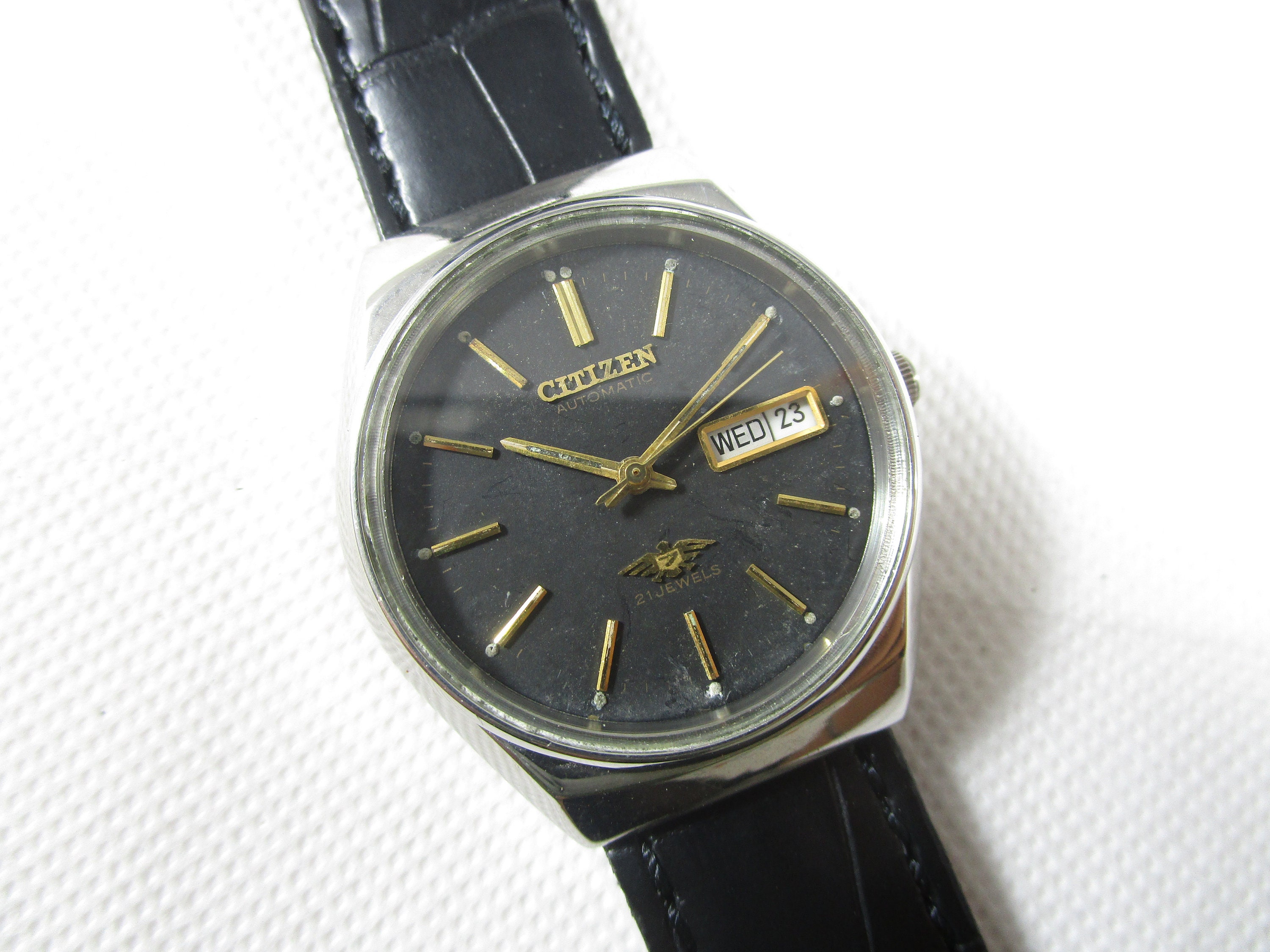Original Vintage CITIZEN 21 Jewels Automatic Day-date Japan Made