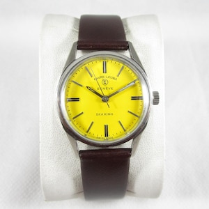 Original FAVRE-LEUBA Genève Sea King Hand-Winding Swiss Made Pre-owned Men&#39;s Vintage Watch #C484