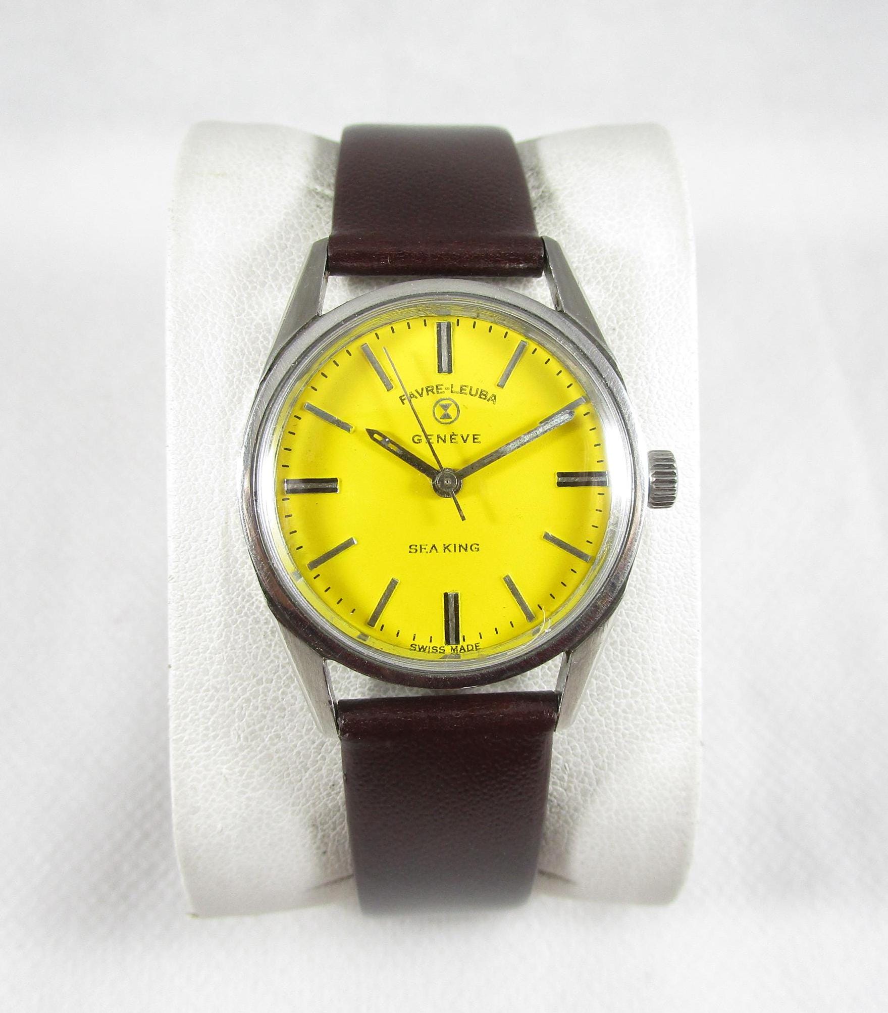 FAVRE-LEUBA SEA KING 手巻き腕時計 A3304 Favre Leuba Geneva Seaking Hand-winding Men's watch Original