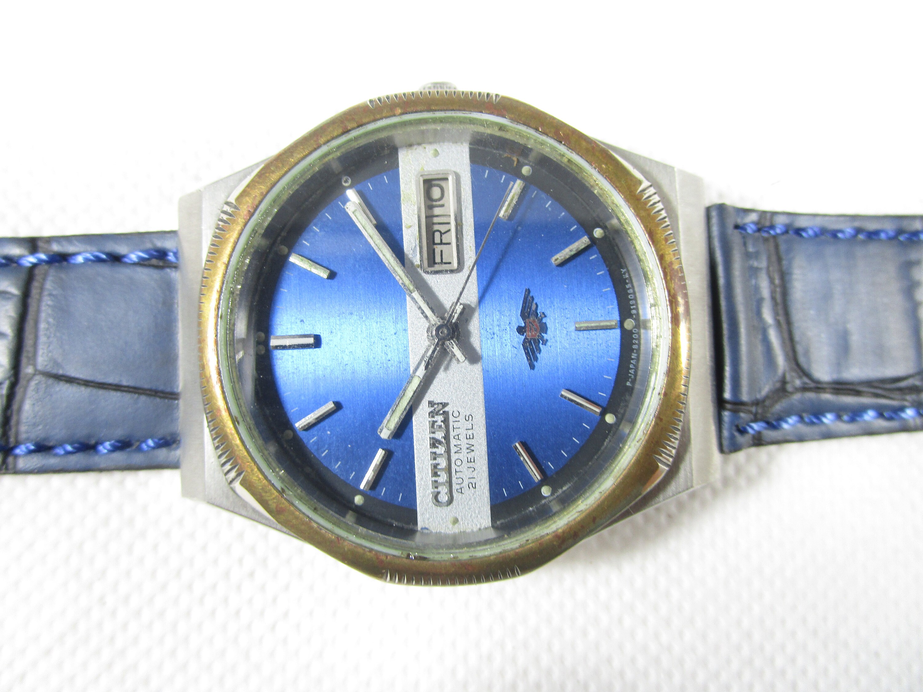 サチ 1960s Zenith 36mm Steel watch Date Ref 1209-4 SP Spillman case cal
