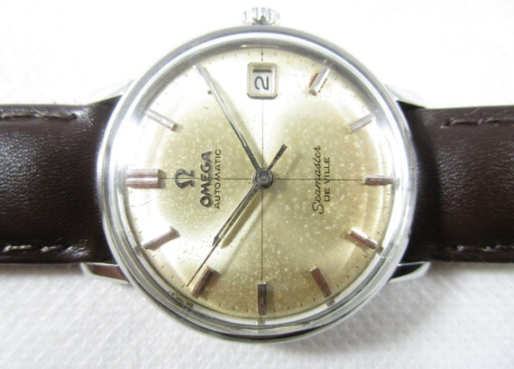 OMEGA SEAMASTER DEVILLE Date  Automatic Swiss Mad… - image 1
