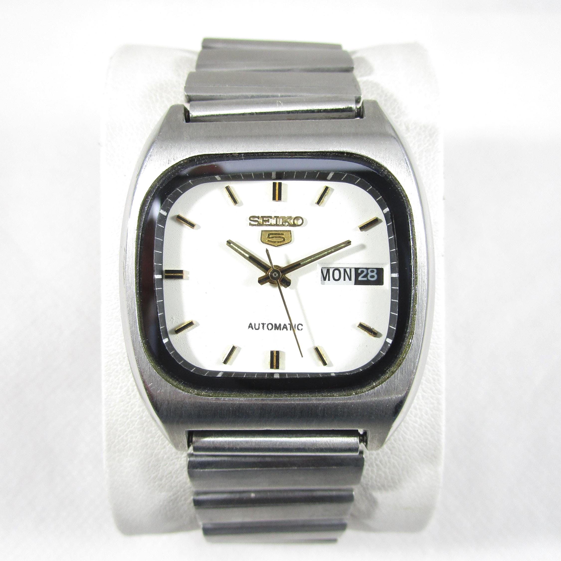 Original VINTAGE SEIKO 5 Day-date Automatic Japan Made Wrist