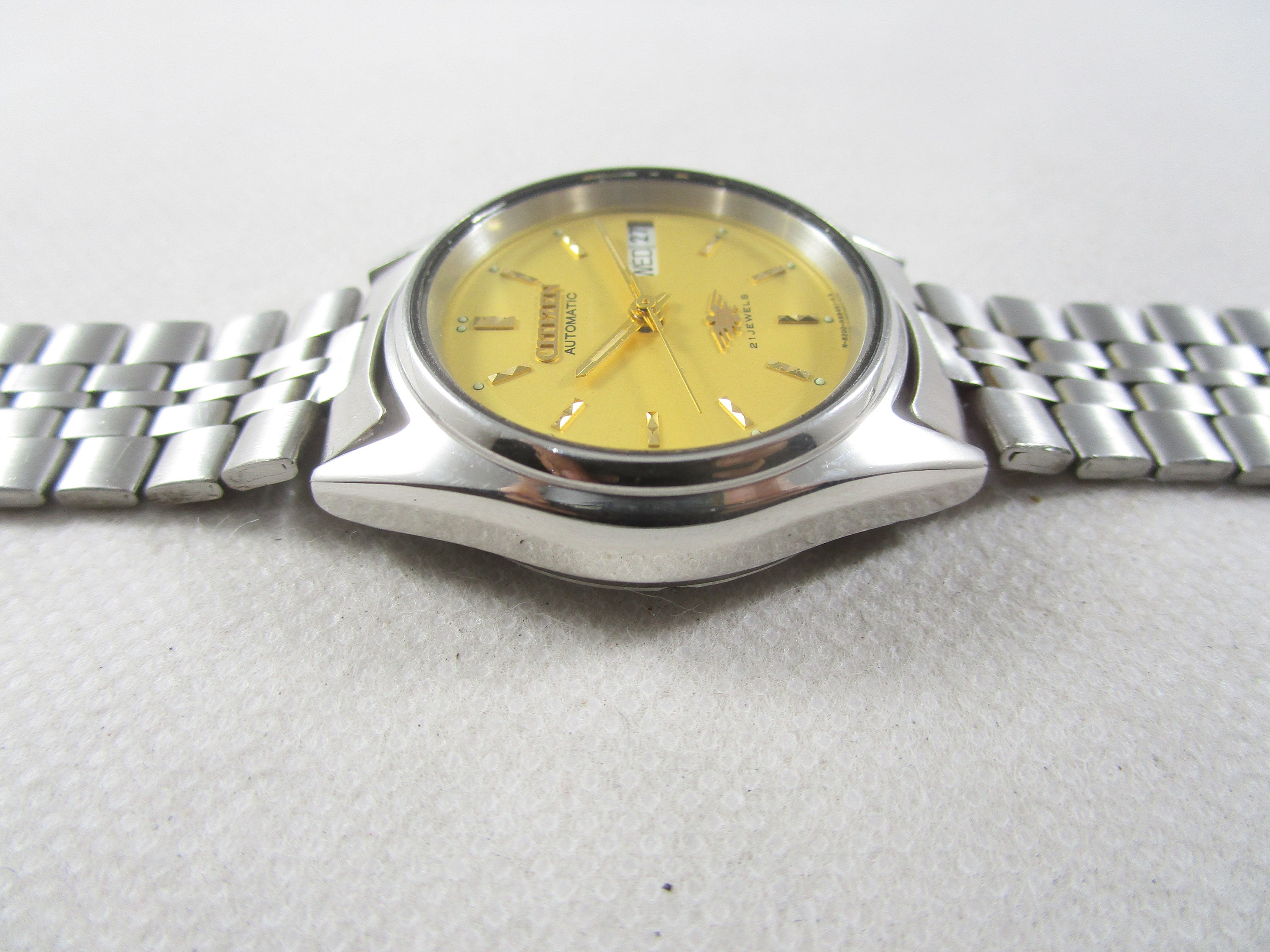 Vintage CITIZEN 21 Jewels Automatic Day Date Japanese Wrist
