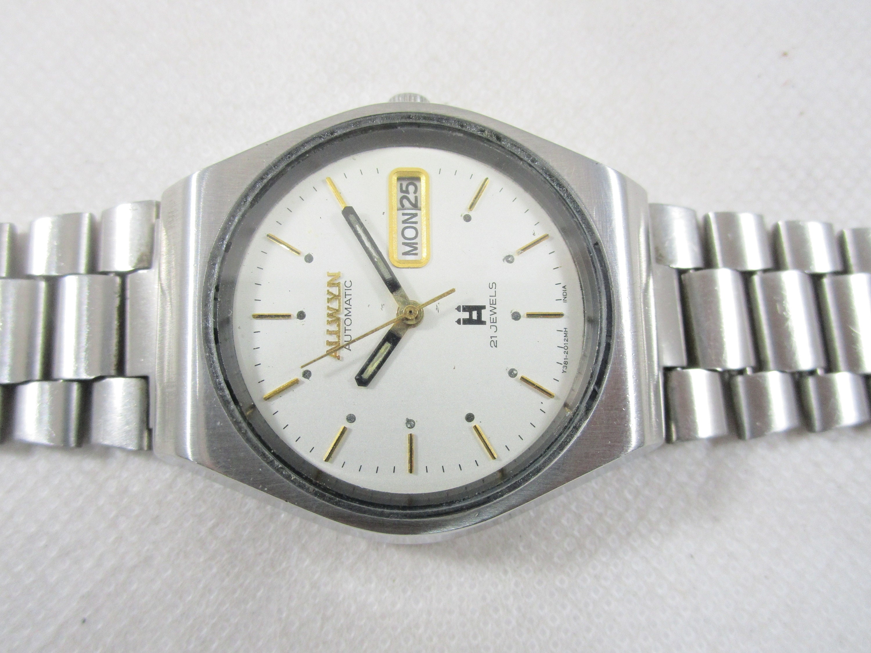 Original ALLWYN 21 Jewels Automatic Day-date Japanese Wrist Gent's ...
