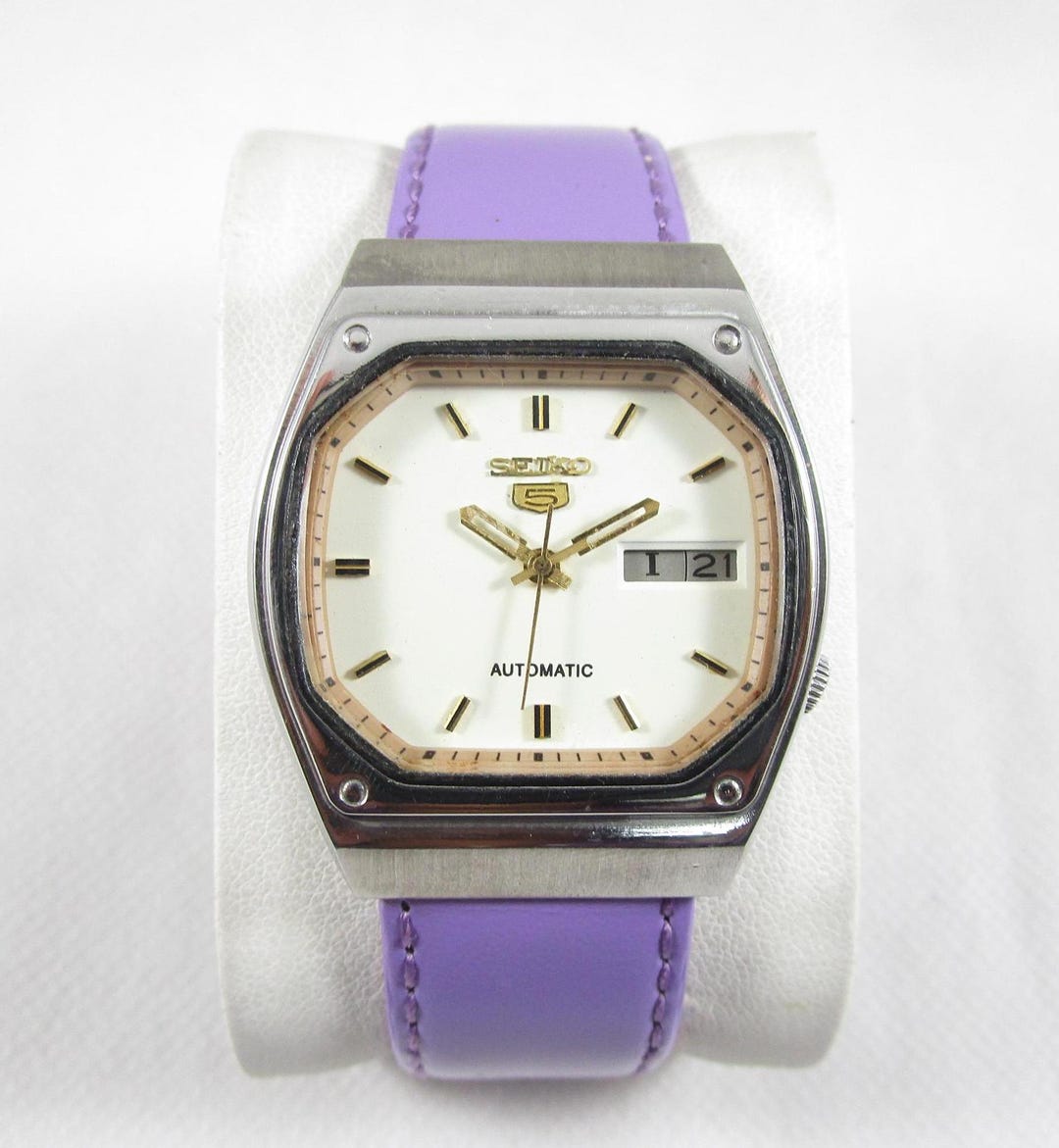 ヴィンテージ セイコー 5 デイデイト 自動巻き 日本製腕時計#C413