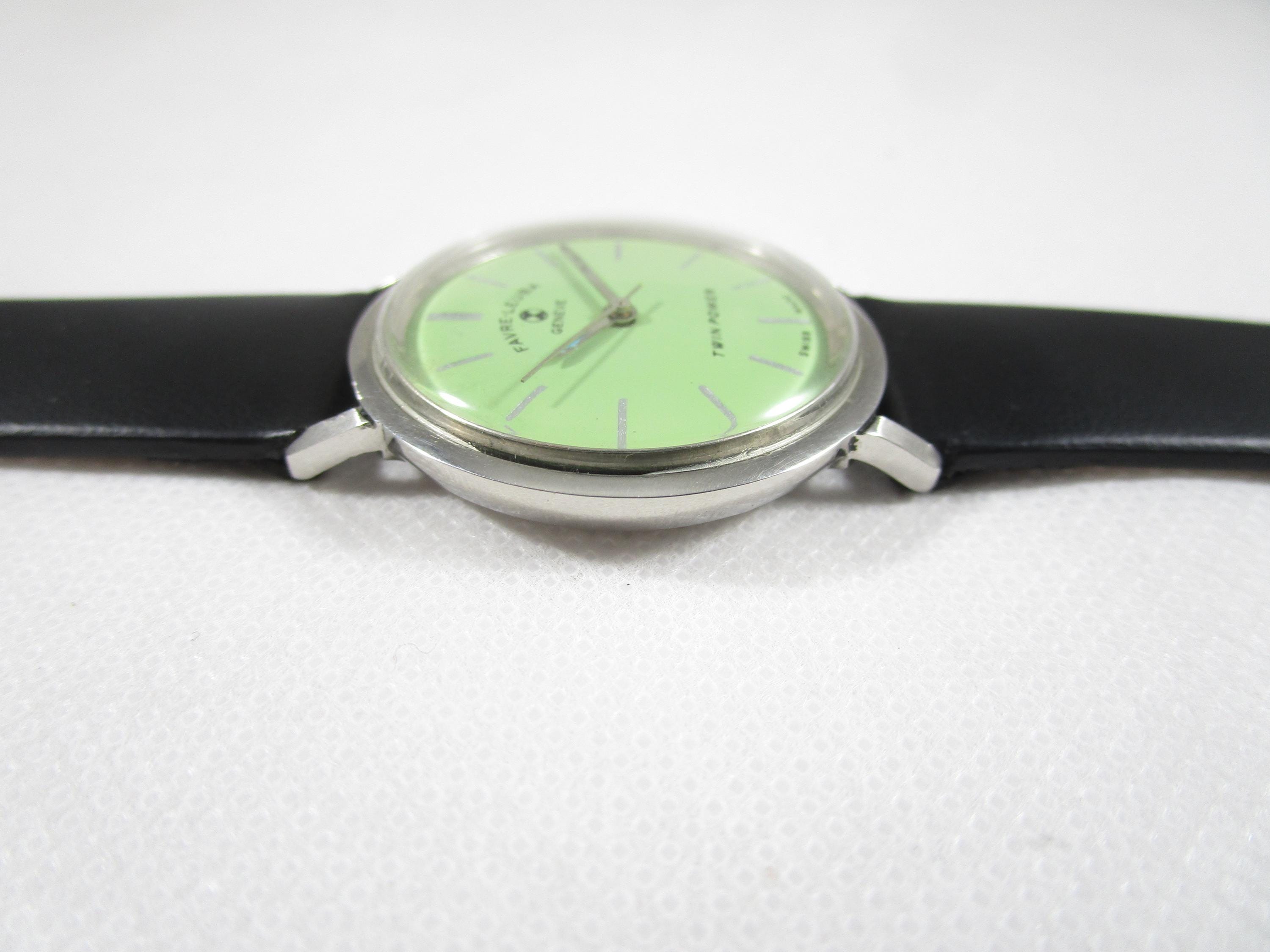 Buy Original 100% Vintage FAVRE LEUBA GENEVE Twin Power Winding