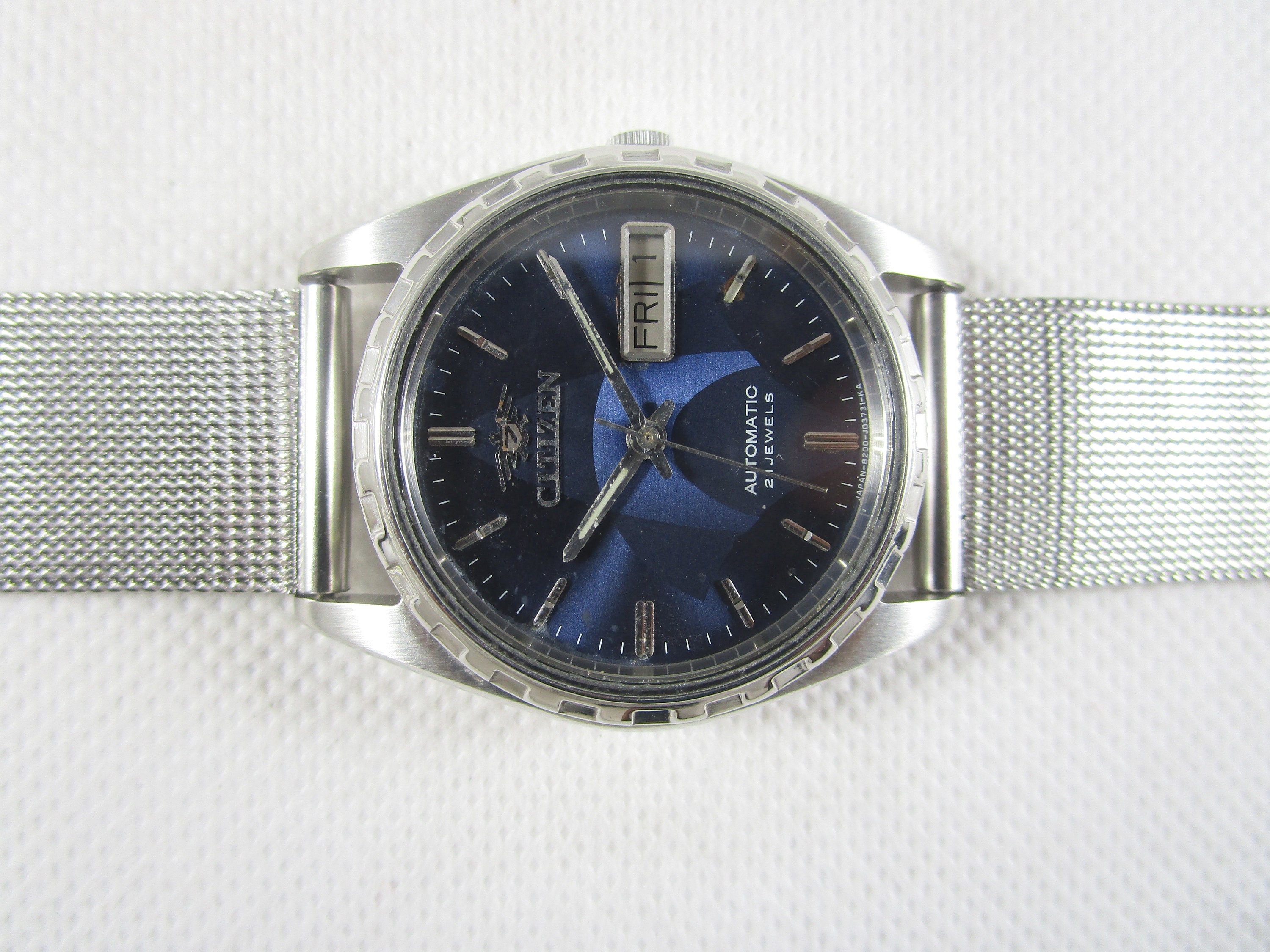 Original CITIZEN 21 JEWELS Day-date Automatic Japan Made Wrist