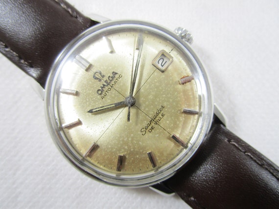 OMEGA SEAMASTER DEVILLE Date  Automatic Swiss Mad… - image 4