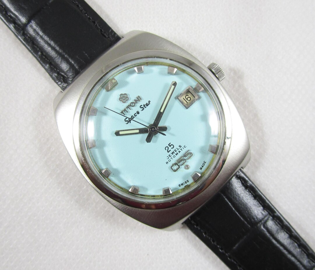 腕時計titoni space star VINTAGE TITONI SPACE STAR 600 AUTOMATIC 25J FOR PARTS OR