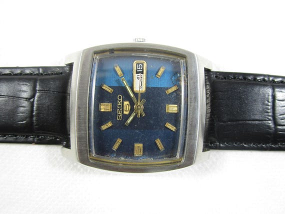 【稼働】97年製 SEIKO 5 自動巻き デイデイト メンズ 純正ブレス 時計 ヴィンテージ セイコー 5 デイデイト 自動巻き 日本製腕時計#C597
