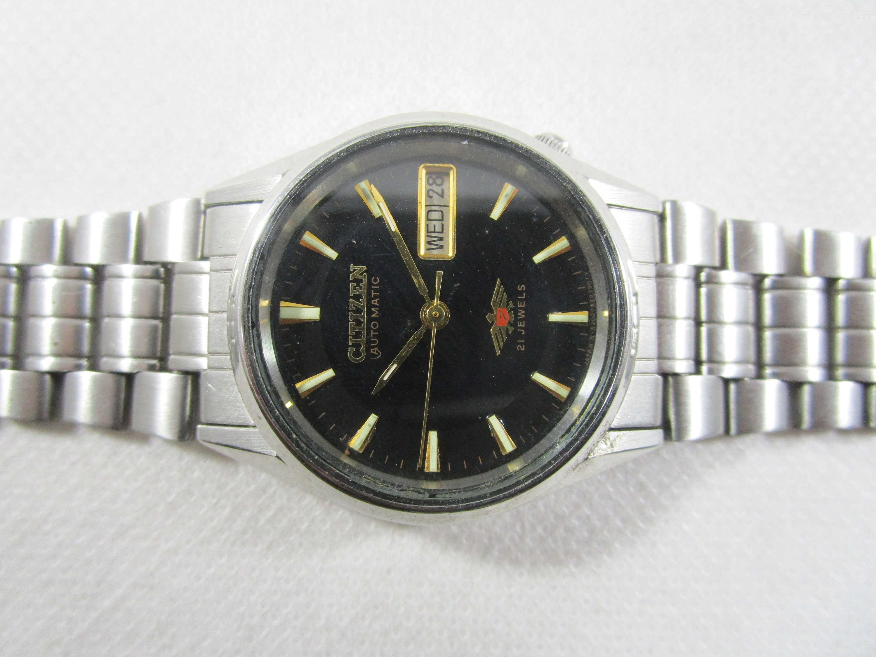 Original CITIZEN 21 JEWELS Day-date Automatic Japan Made Wrist