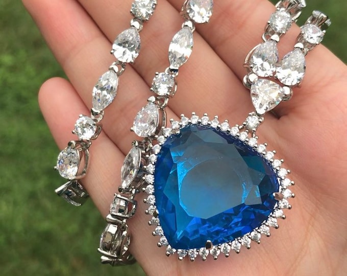Heart of the Ocean Necklace Heart of the Ocean Titanic
