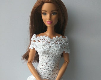 barbie crochet clothes