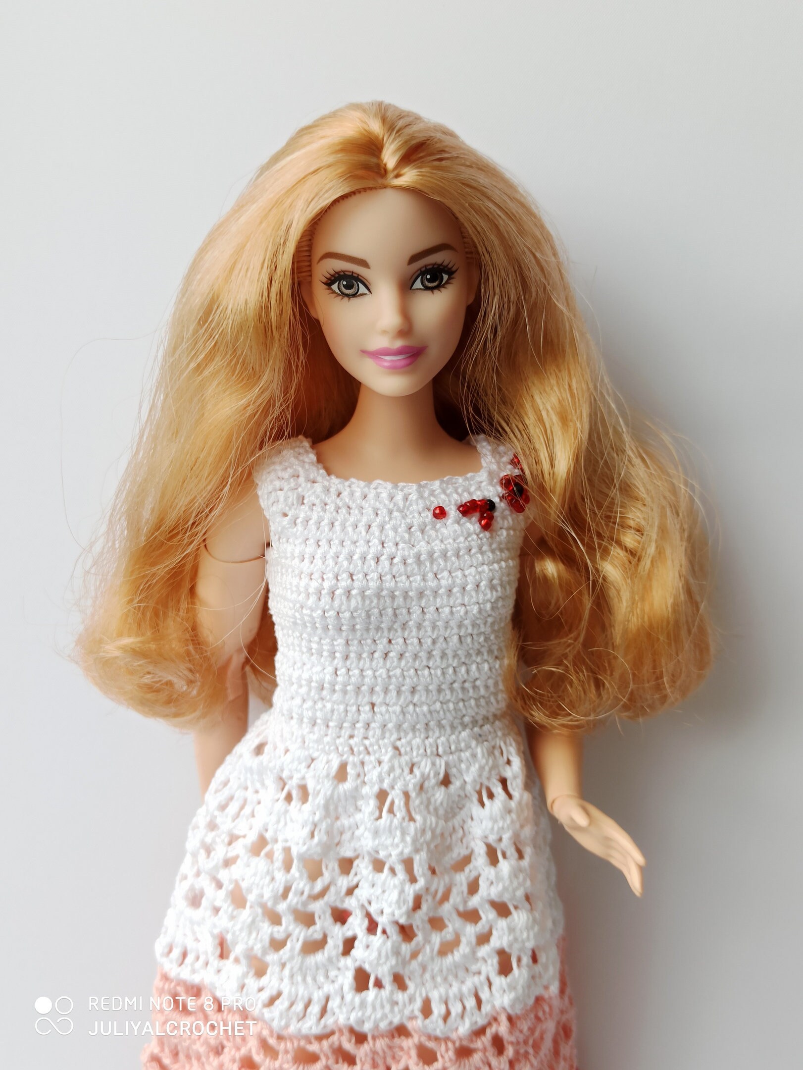 PDF Pattern of 2 Crochet Dresses for Barbie Curvy Dolls Etsy