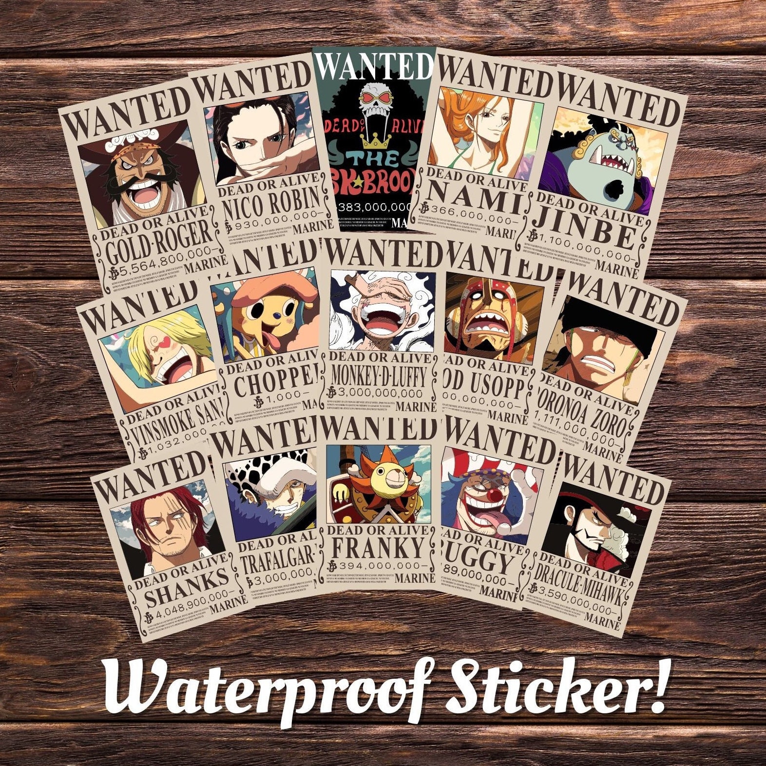 Charlotte Linlin - Big Mom Wanted poster one piece bounty (2023 updated  price ) Sticker for Sale by justchemsou