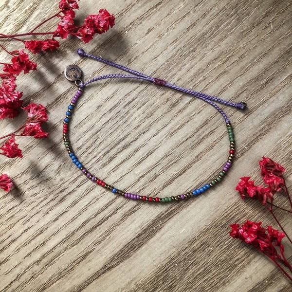 Tiny Bead Bracelet Etsy