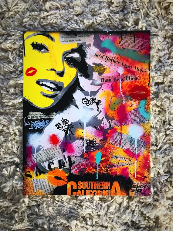 Graffiti Art Street Art Graffiti Art Print Spray Paint Etsy